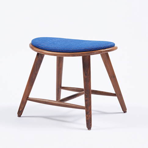 DT-MDH-CH003（荷风凳）Solid Wood Stool Modern Chinese