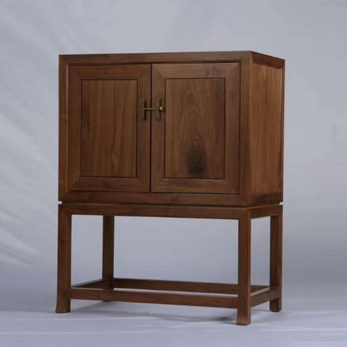 Black Walnut Storage Cabinet