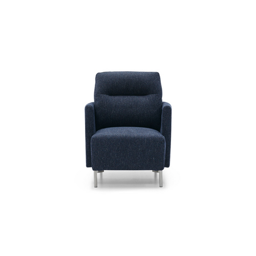 BS3155 Blue Fabric Single Chair Armchair