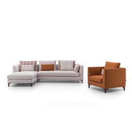 BS3132A Modern Minimalist Exquisite Fabric Sofa