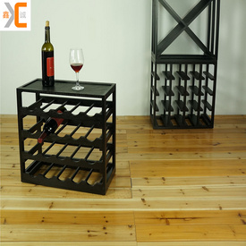 Red Wine Bottle Display Stand