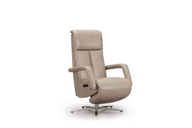 Smart Recliner Armchair with Leather Surface- CL016