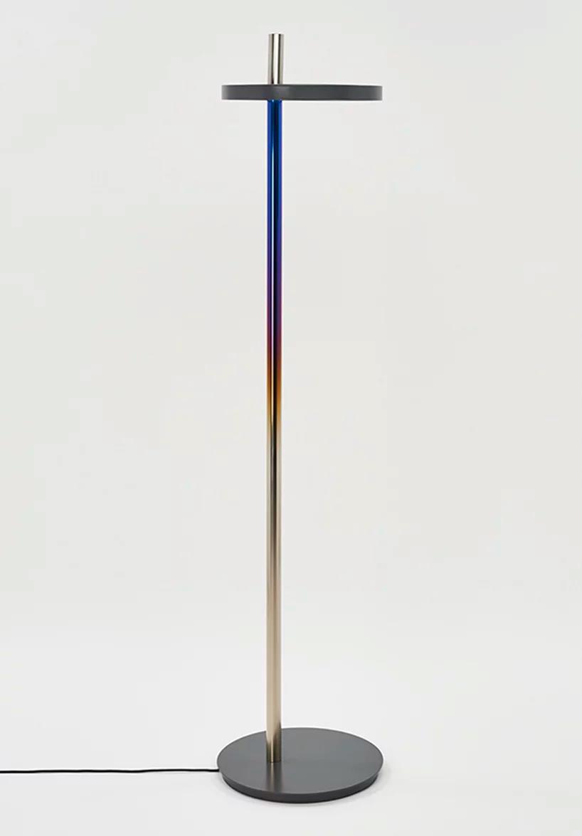 hamanishi DESIGN燃烧金属，创造出一系列彩虹色物体designboom