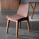 欧式简约实木休闲椅 创意咖啡厅奶茶店餐椅