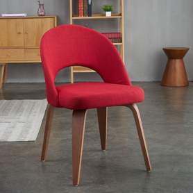 北欧椅子实木单人现代简约餐椅家用舒适凳子靠背咖啡厅书桌椅