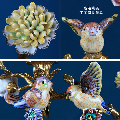 F797樹枝鳥燭臺(tái)