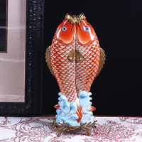 A1212HC招財(cái)雙魚擺件