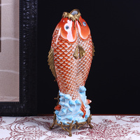 A1212HC招財(cái)雙魚擺件