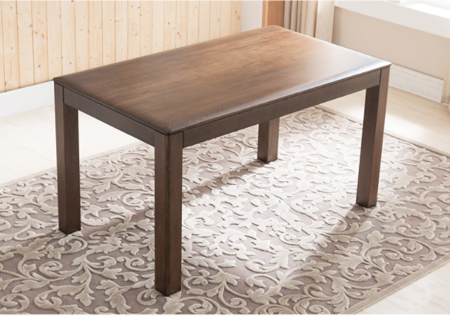 优木家具纯实木餐桌1.4米橡木1.6米一桌四椅餐桌椅组合北欧简约