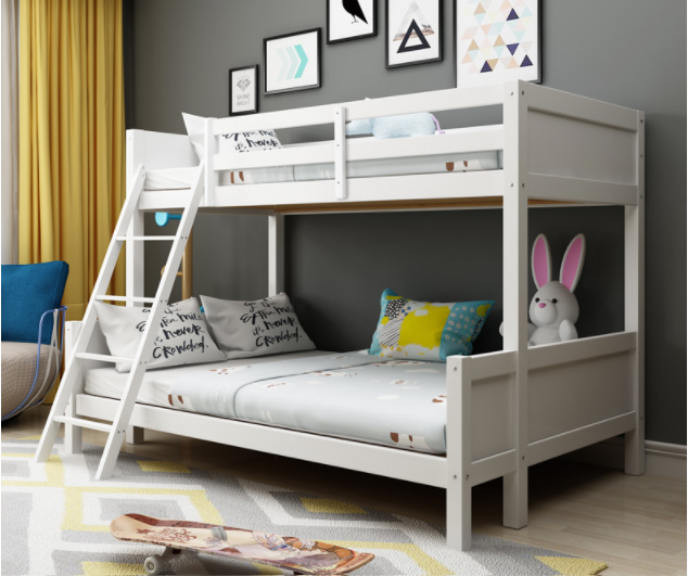 儿童上下床双层床全实木高低成人上下铺大人木床多功能组合子母床