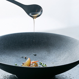 朵颐欧式陶瓷饭碗创意磨砂尖底碗水果沙拉碗大号汤碗面碗家用