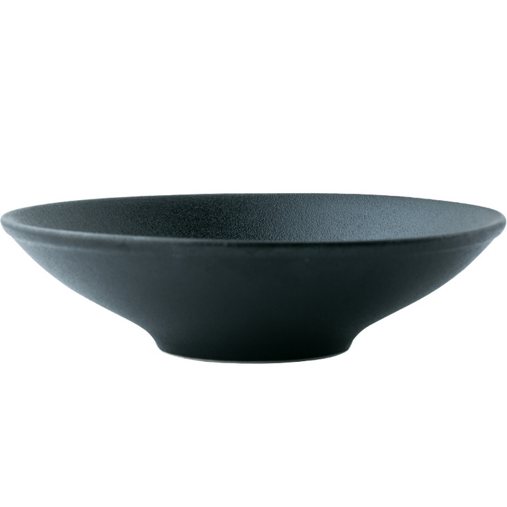 朵颐欧式陶瓷饭碗创意磨砂尖底碗水果沙拉碗大号汤碗面碗家用