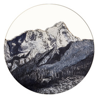 雪山 画雪山 画-test