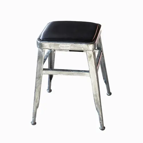 Low Stool, Metal Square stool