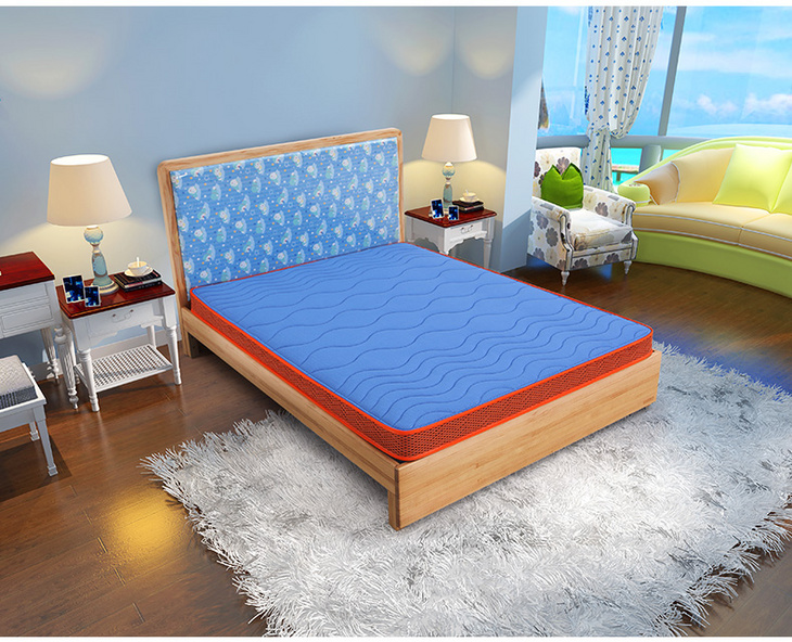 喜临门官方正品儿童椰棕乳胶床垫1.2米透气薄垫子高低床床垫 萌宝
