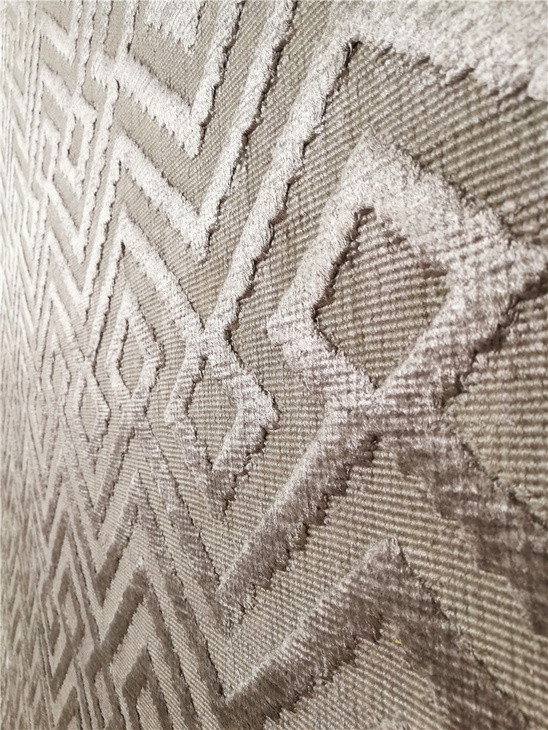 印度手编丝毯ND-246057 TAUPE   地毯