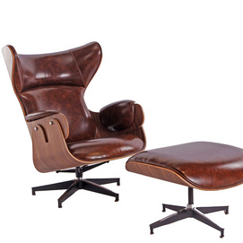 Tengye TENGYE Leisure Chair Leather Recliner Single Leisure Chair TY-302A