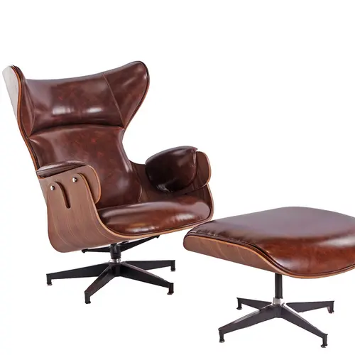 Tengye TENGYE Leisure Chair Leather Recliner Single Leisure Chair TY-302A