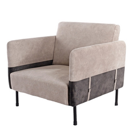 Tengye TENGYE Nordic fabric single sofa living room leisure negotiation sofa chair Foshan furniture direct sales TY-822