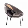Tengye TENGYE European Moon Chair Designer Fiberglass Leisure Chair Simple Creative Sofa Egg Chair TY-405