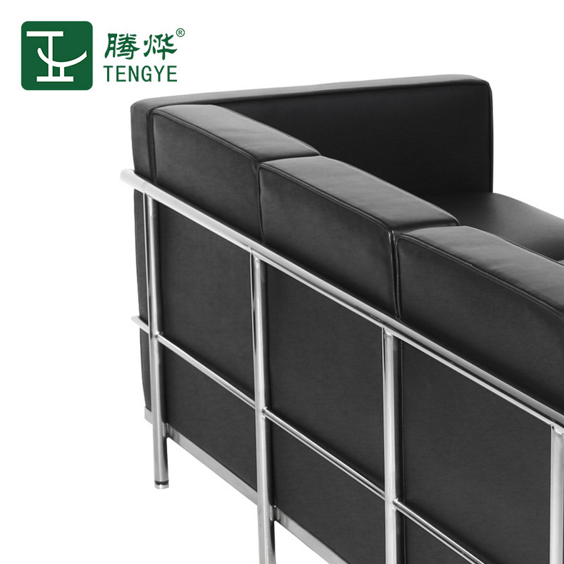 Tengye TENGYE modern minimalist leather art sofa office reception combination negotiation sofa business office furniture TY-602