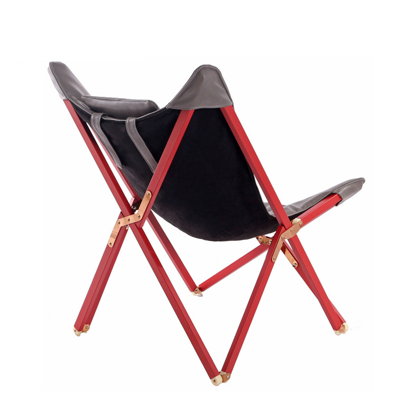 Tengye TENGYE Nordic Butterfly Chair Iron Folding Canvas Leisure Chair Direct Sales TY-812A