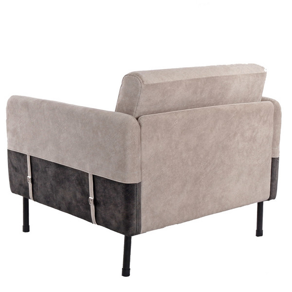 Tengye TENGYE Nordic fabric single sofa living room leisure negotiation sofa chair Foshan furniture direct sales TY-822