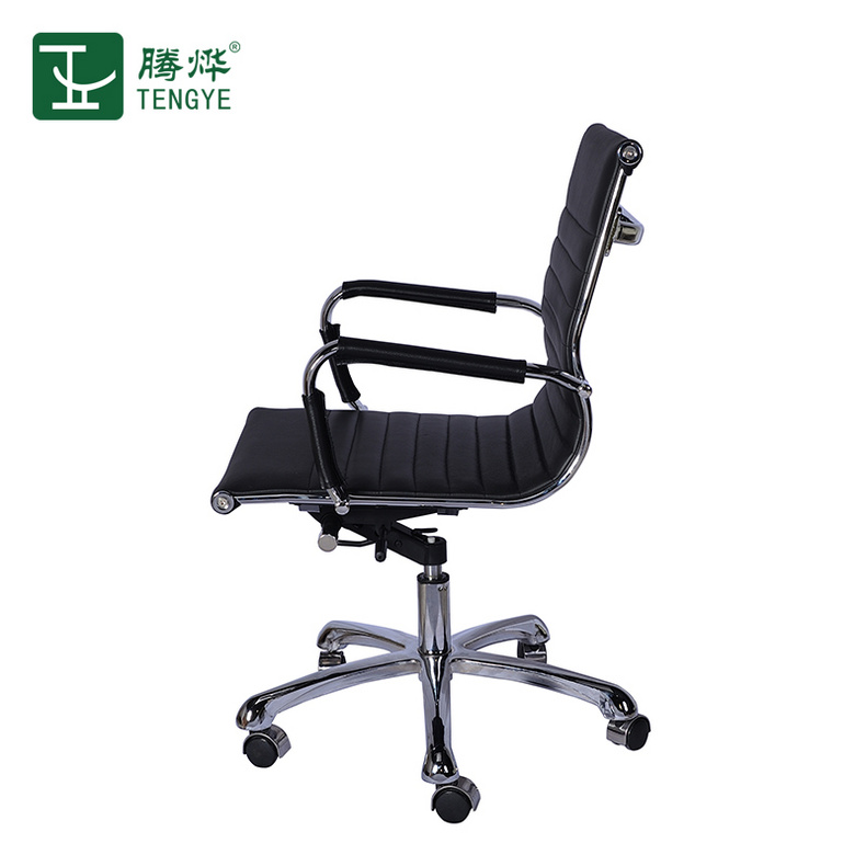 Tengye TENGYE leather office chair computer chair swivel lift staff chair TY-206B