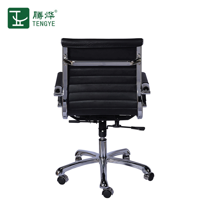 Tengye TENGYE leather office chair computer chair swivel lift staff chair TY-206B