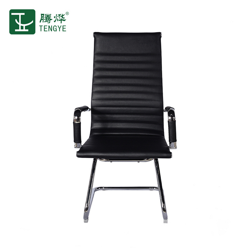 Tengye TENGYE office staff conference chair simple leather bow computer chair high back armchair TY-206C