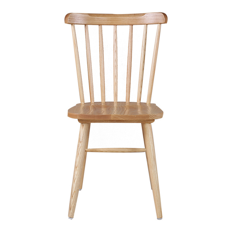 Tengye TENGYE solid wood dining chair Nordic classic ash Windsor chair hotel home all solid wood back chair GW013