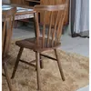 Tengye TENGYE solid wood dining chair Nordic classic ash Windsor chair hotel home all solid wood back chair GW013