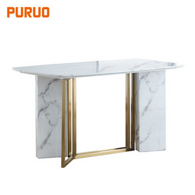 Stainless steel banquet dining table set modern style dining room furniture桌子