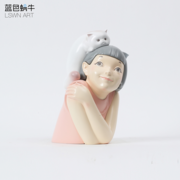 喵想時光家居擺件工藝品（玻璃鋼）