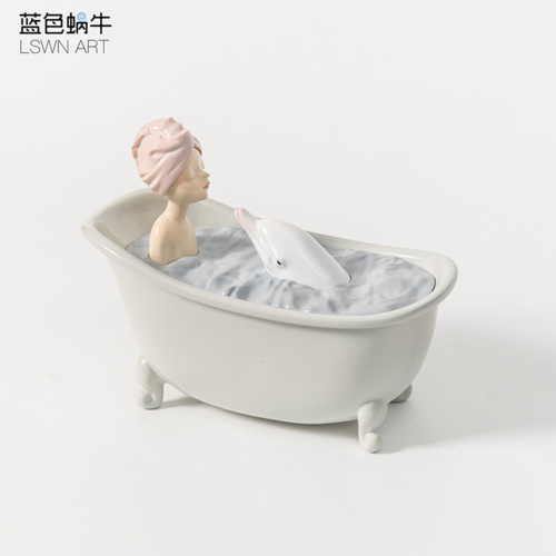 蓝海家居摆件陶瓷工艺品（玻璃钢）