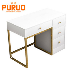 Bedroom furniture storage drawer corner dressing table modern style桌子