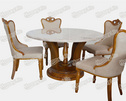 Marble Top Wood  Dining Tble桌椅