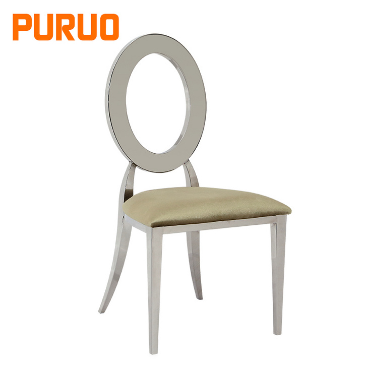 Modern dining chair fabric stainless steel base for dining room design椅子