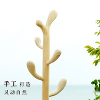 实木衣帽架落地现代简约卧室门厅客厅衣架家用创意立式衣挂架树形
