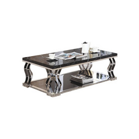 Granite coffee table curved design center table for living room茶几