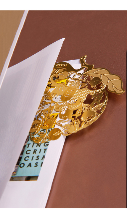 有福气-福禄葫芦书签 Fulu Bookmark