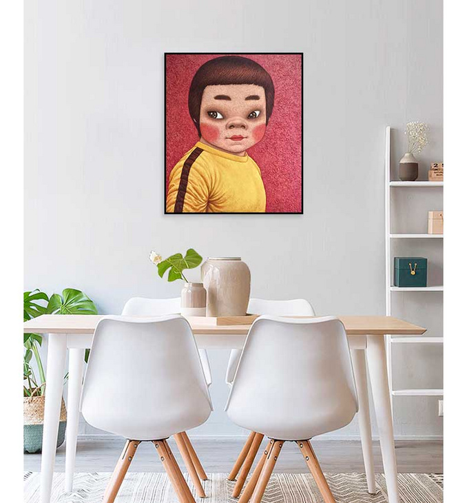 维格列艺术 油画艺术品 《My Bruce Lee》