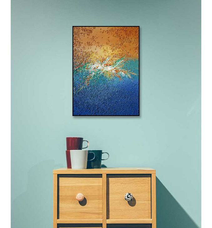 维格列艺术 油画艺术品 现代抽象具象装饰画 私人住宅 酒店会所 办公空间特殊定制尺寸请联系客服
