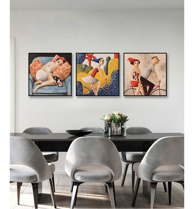维格列艺术 油画艺术品 现代抽象具象装饰画 私人住宅 酒店会所 办公空间特殊定制尺寸请联系客服