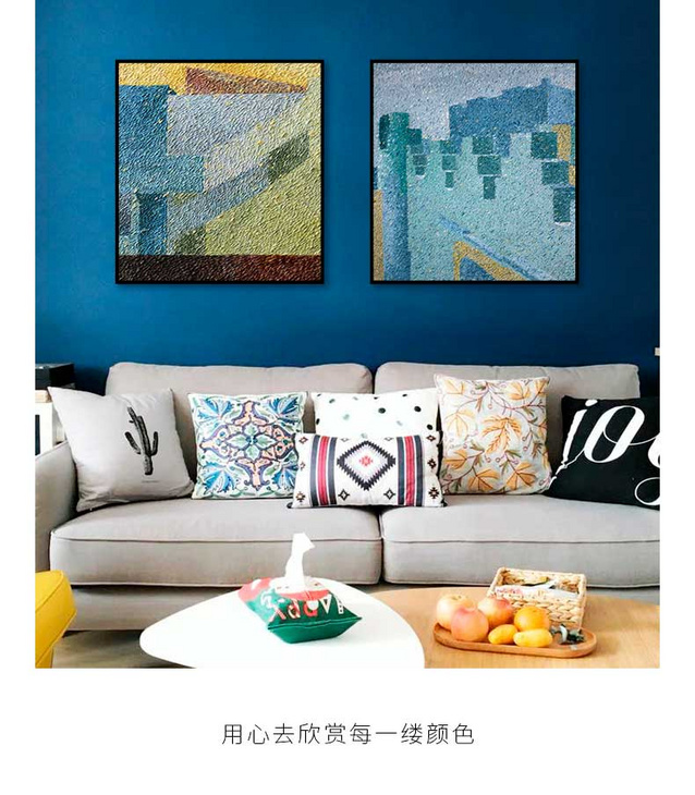 维格列艺术 油画艺术品 《童话镇》