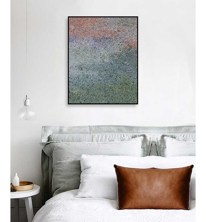 维格列艺术 油画艺术品 《走过绿意》