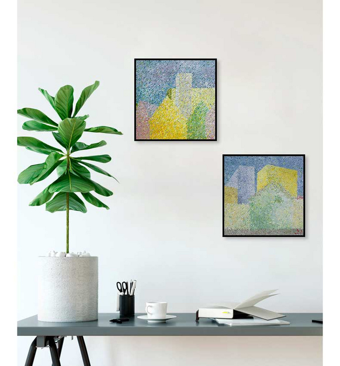 维格列艺术 油画艺术品 《贝尔格莱德之春（1）》