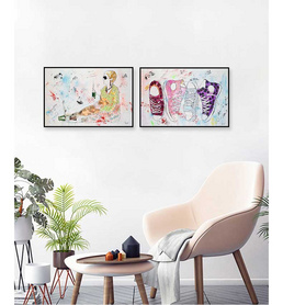 维格列艺术 油画艺术品 现代抽象具象装饰画 私人住宅 酒店会所 办公空间特殊定制尺寸请联系客服