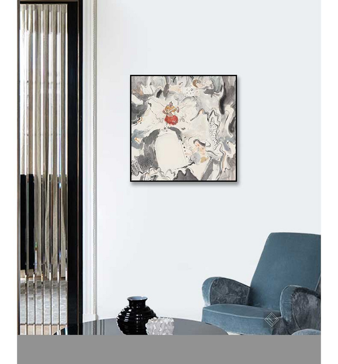 维格列艺术 油画艺术品 现代抽象具象装饰画 私人住宅 酒店会所 办公空间特殊定制尺寸请联系客服