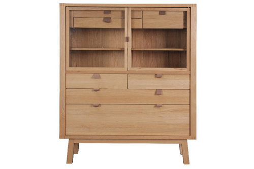 ACM实木边柜 cabinet